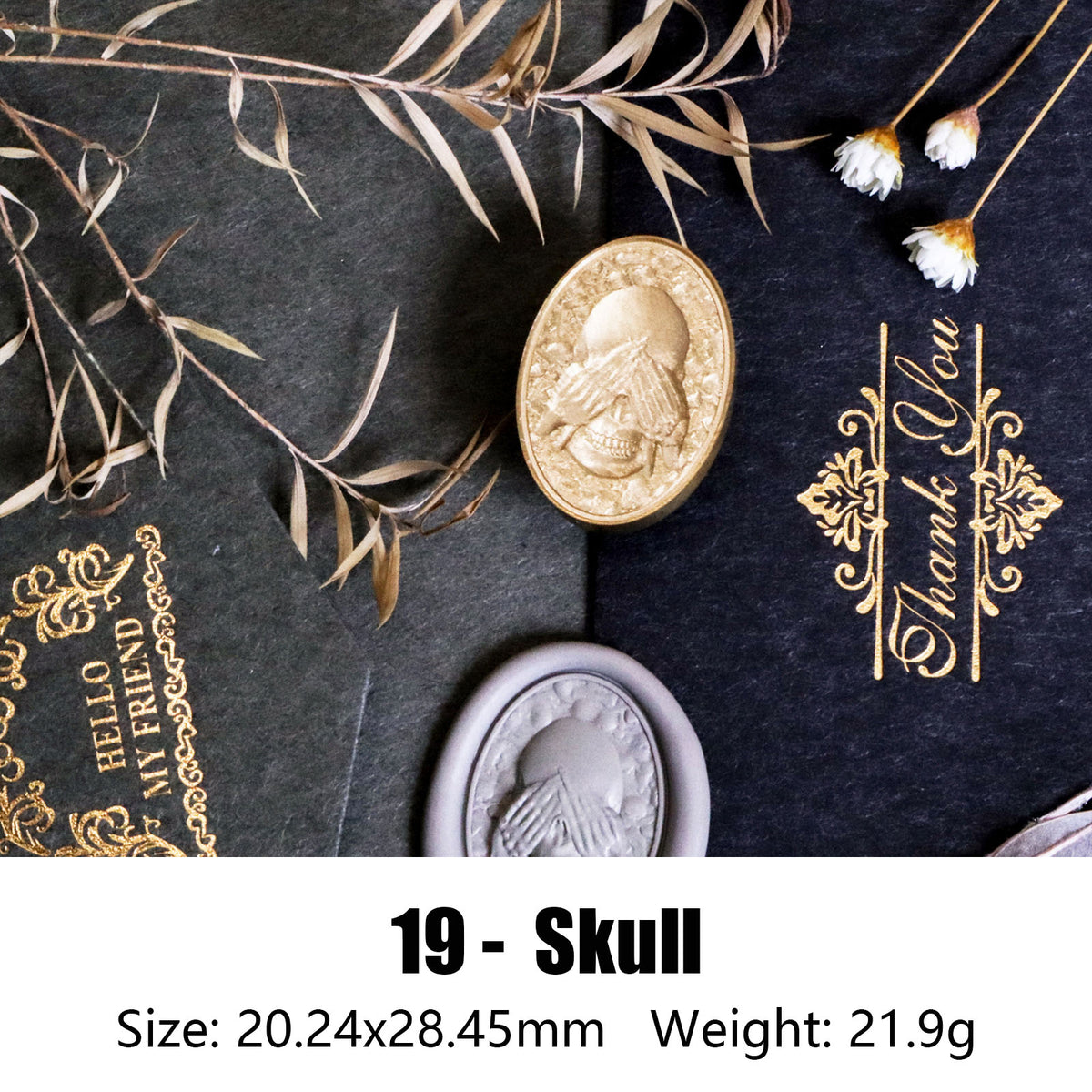 Skulls / Texture / Others Brass Stamps