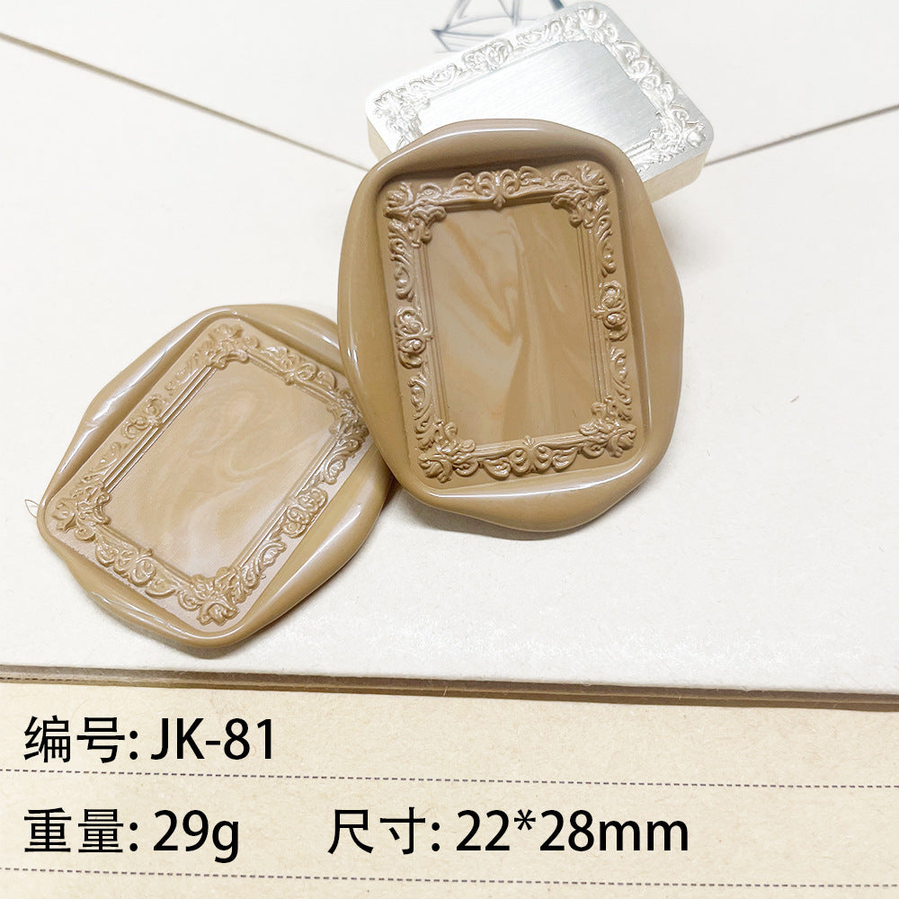 Frame Brass 3D Stamps