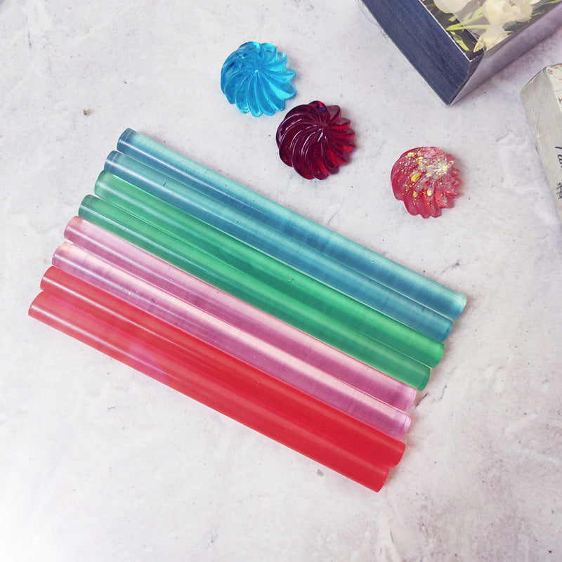 Clean Color Wax Glue Gun Sealing Wax Sticks for Wax Seal Stamp, Great for Wedding Invitations, Cards, Envelopes, Gift Wrapping