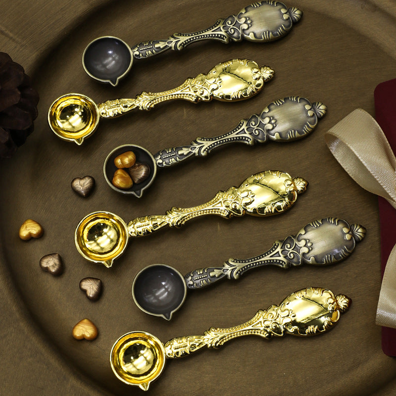 Bronze Spoon for Sealing Wax DIY