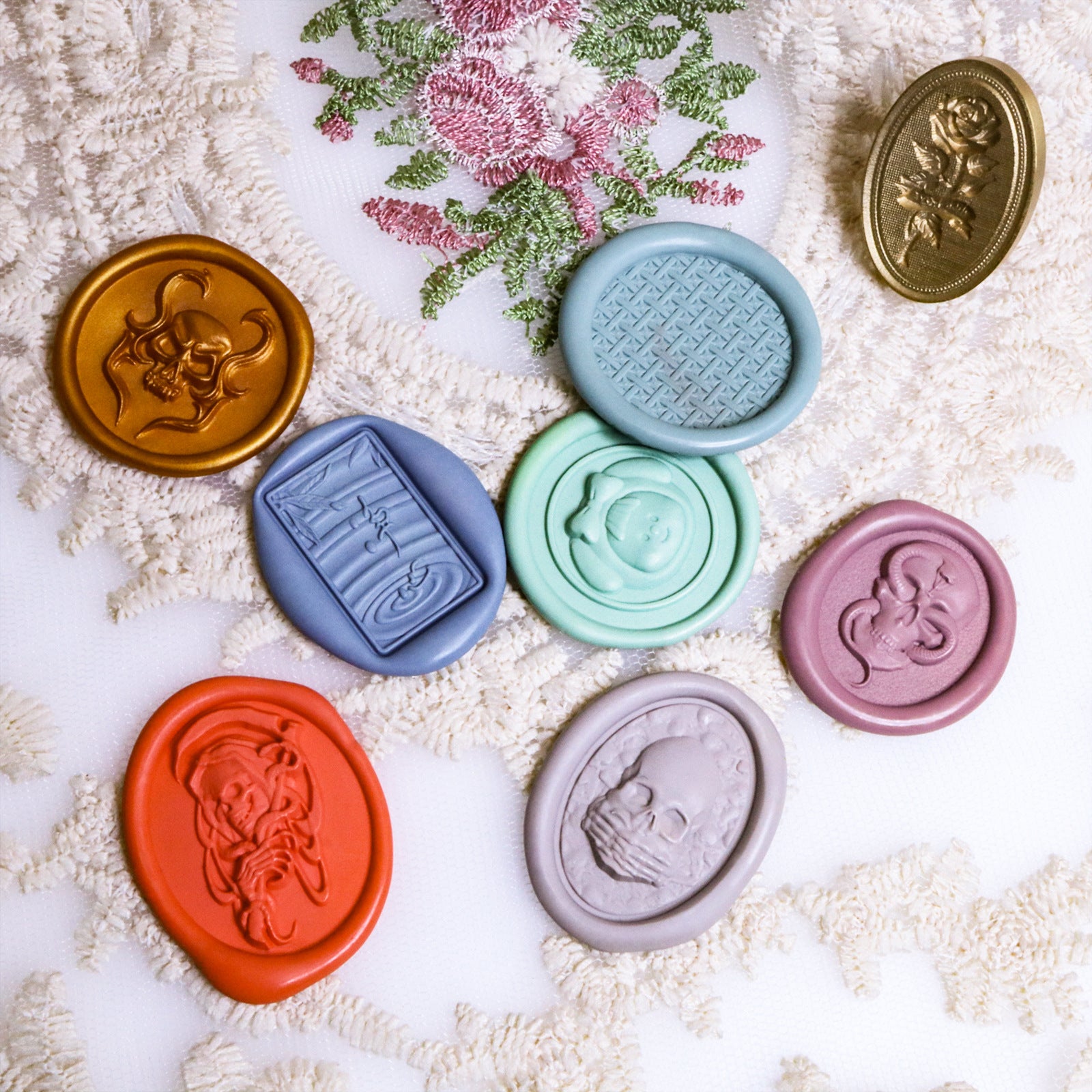 Skulls / Texture / Others Brass Stamps