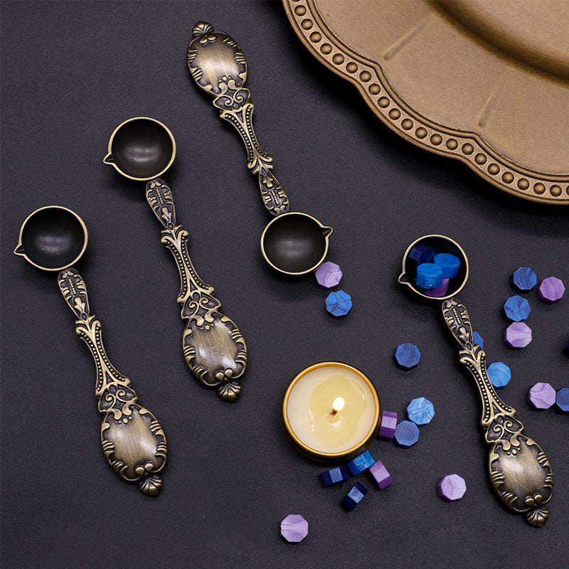 Bronze Spoon for Sealing Wax DIY