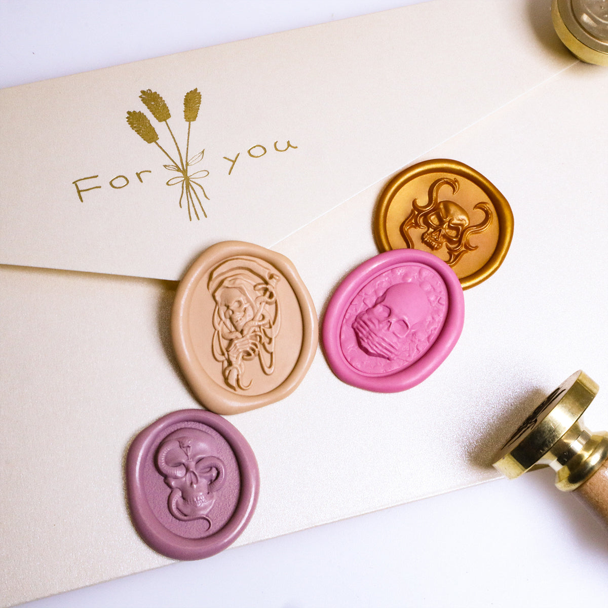 Skulls / Texture / Others Brass Stamps