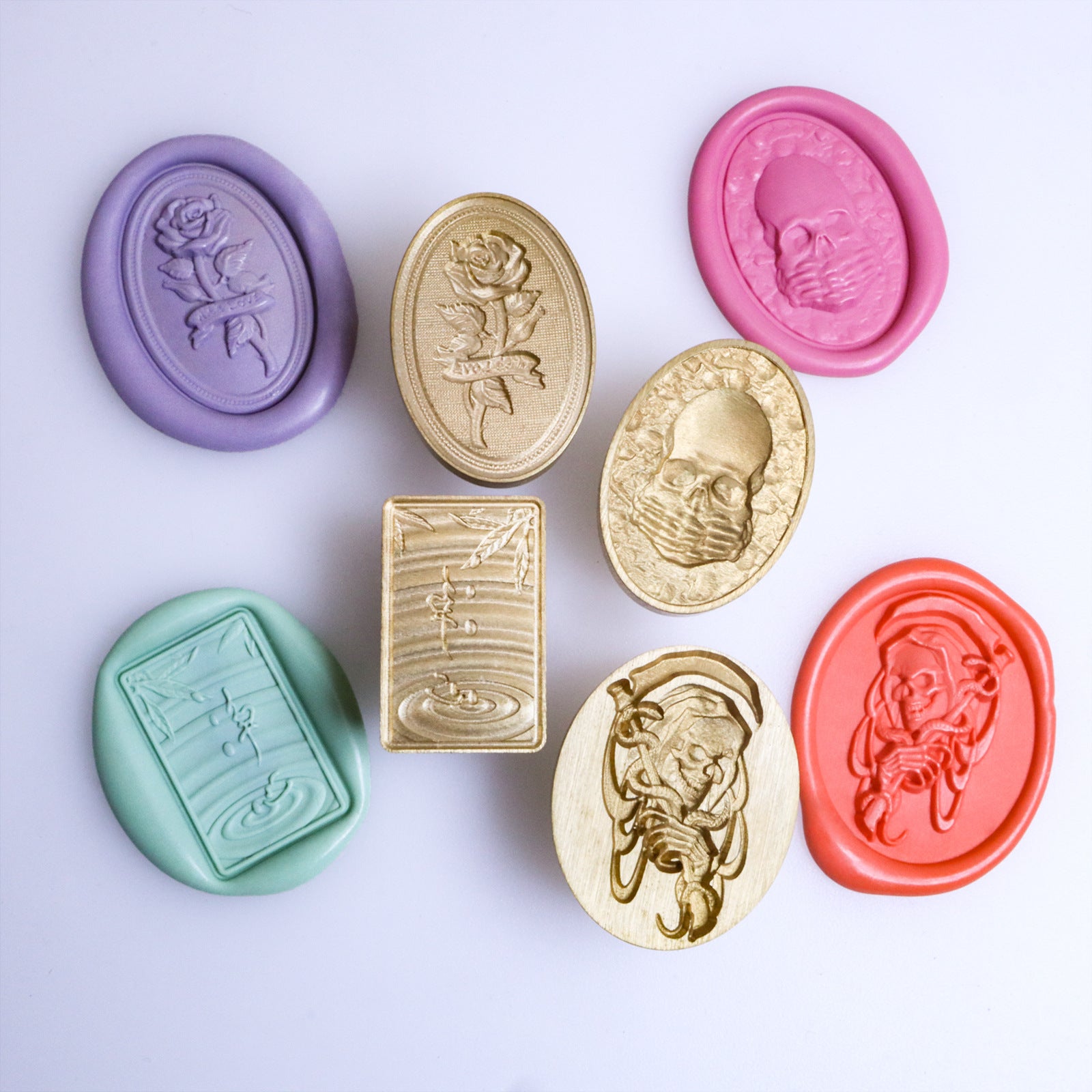 Skulls / Texture / Others Brass Stamps