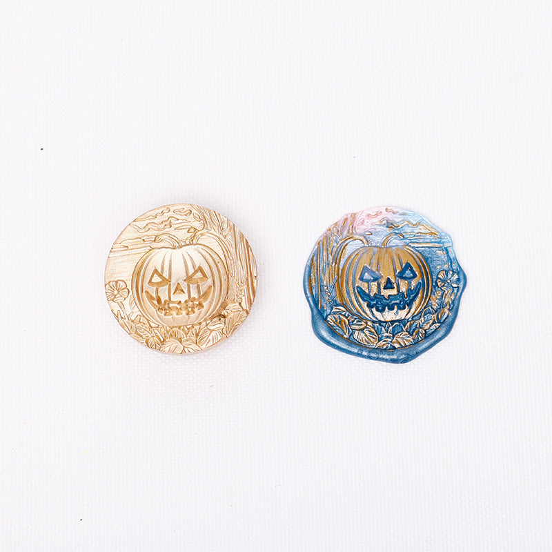 Halloween Stamp Big Size 3D Engrave