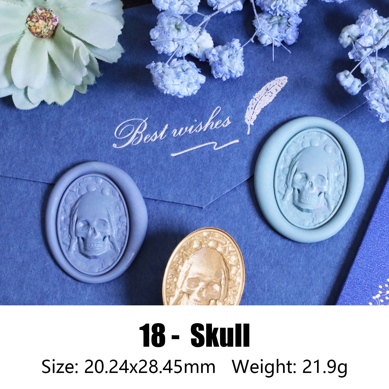 Skulls / Texture / Others Brass Stamps
