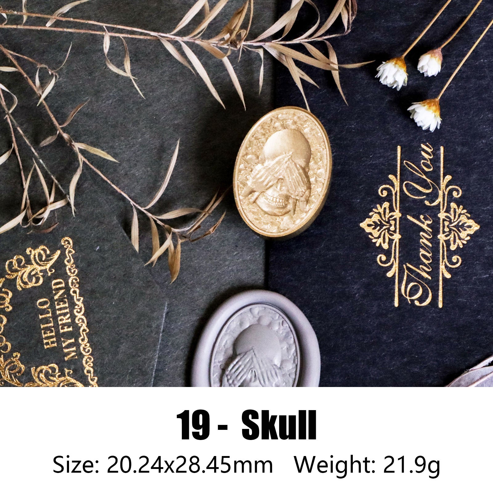 Skulls / Texture / Others Brass Stamps