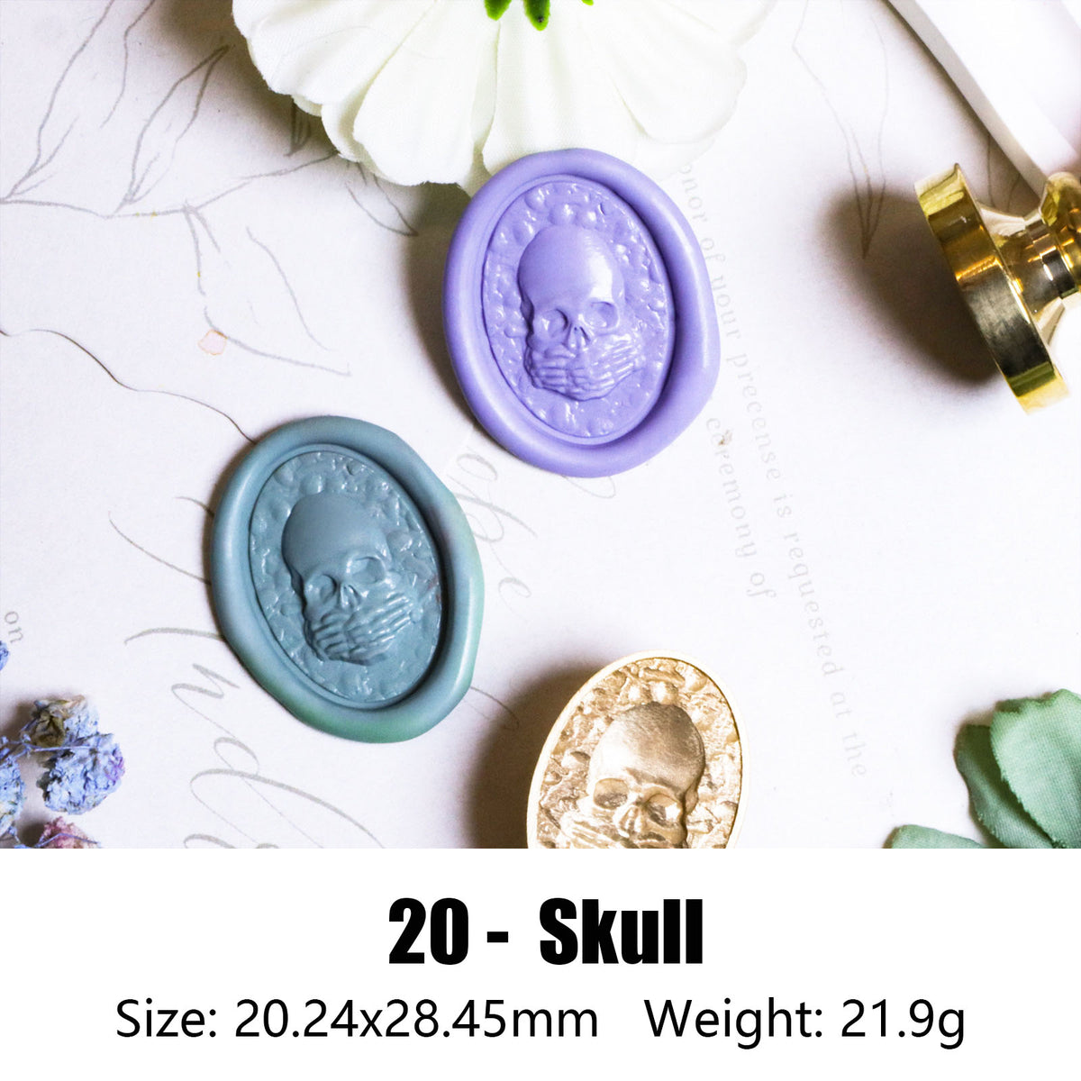 Skulls / Texture / Others Brass Stamps