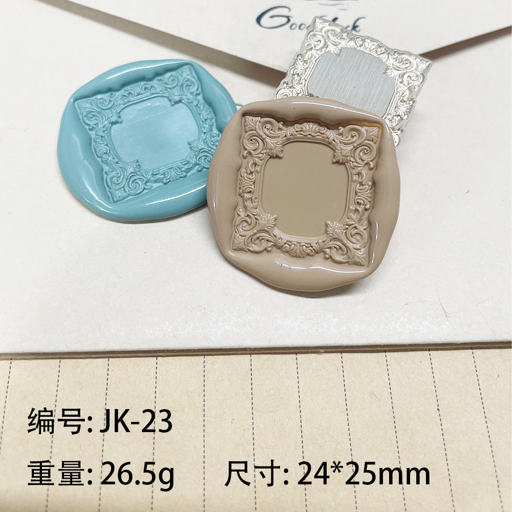 Frame Brass 3D Stamps