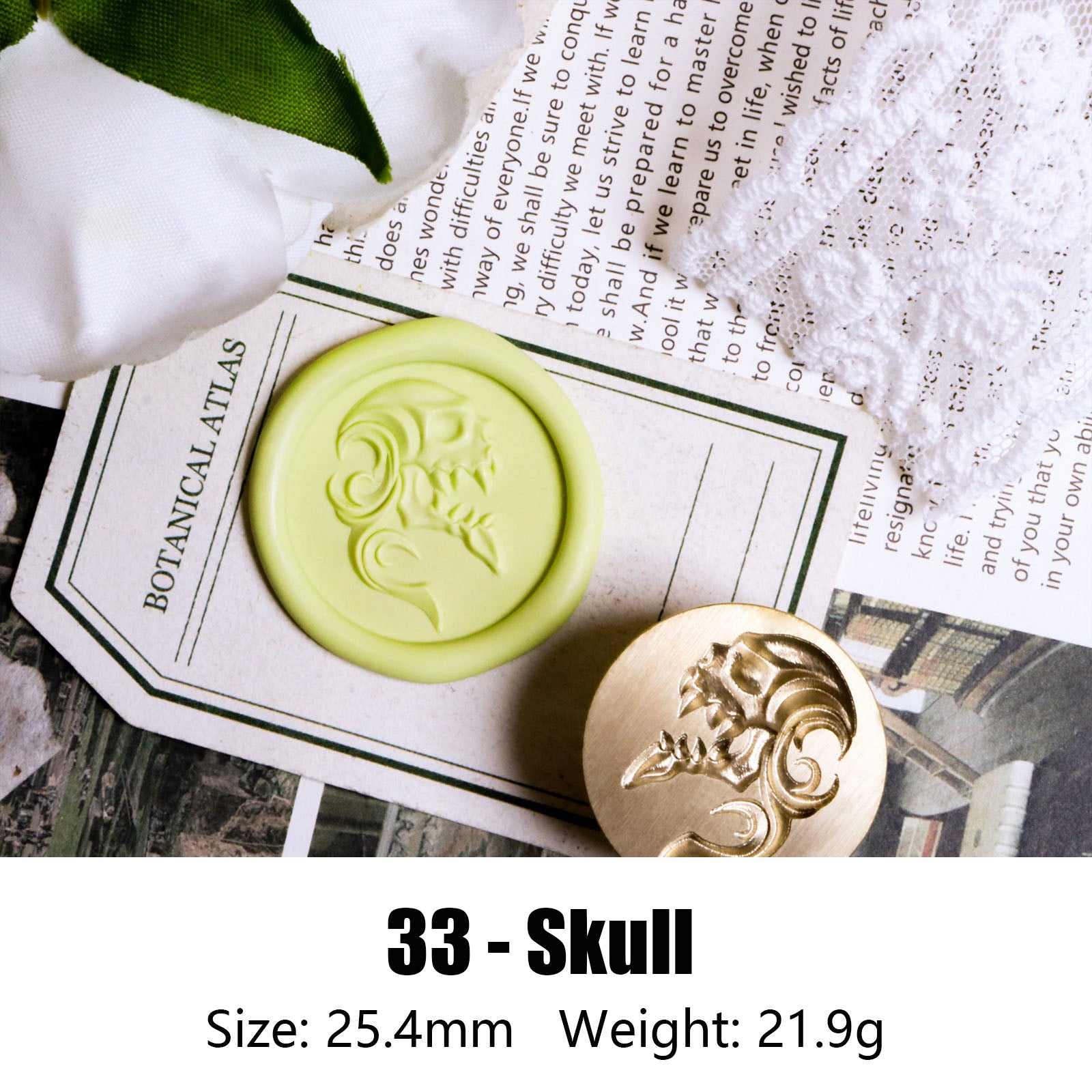 Skulls / Texture / Others Brass Stamps