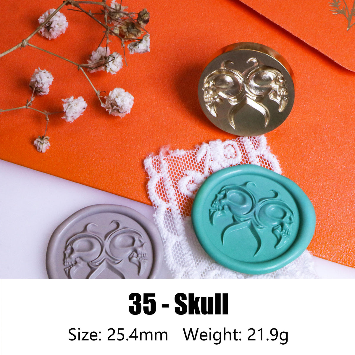 Skulls / Texture / Others Brass Stamps