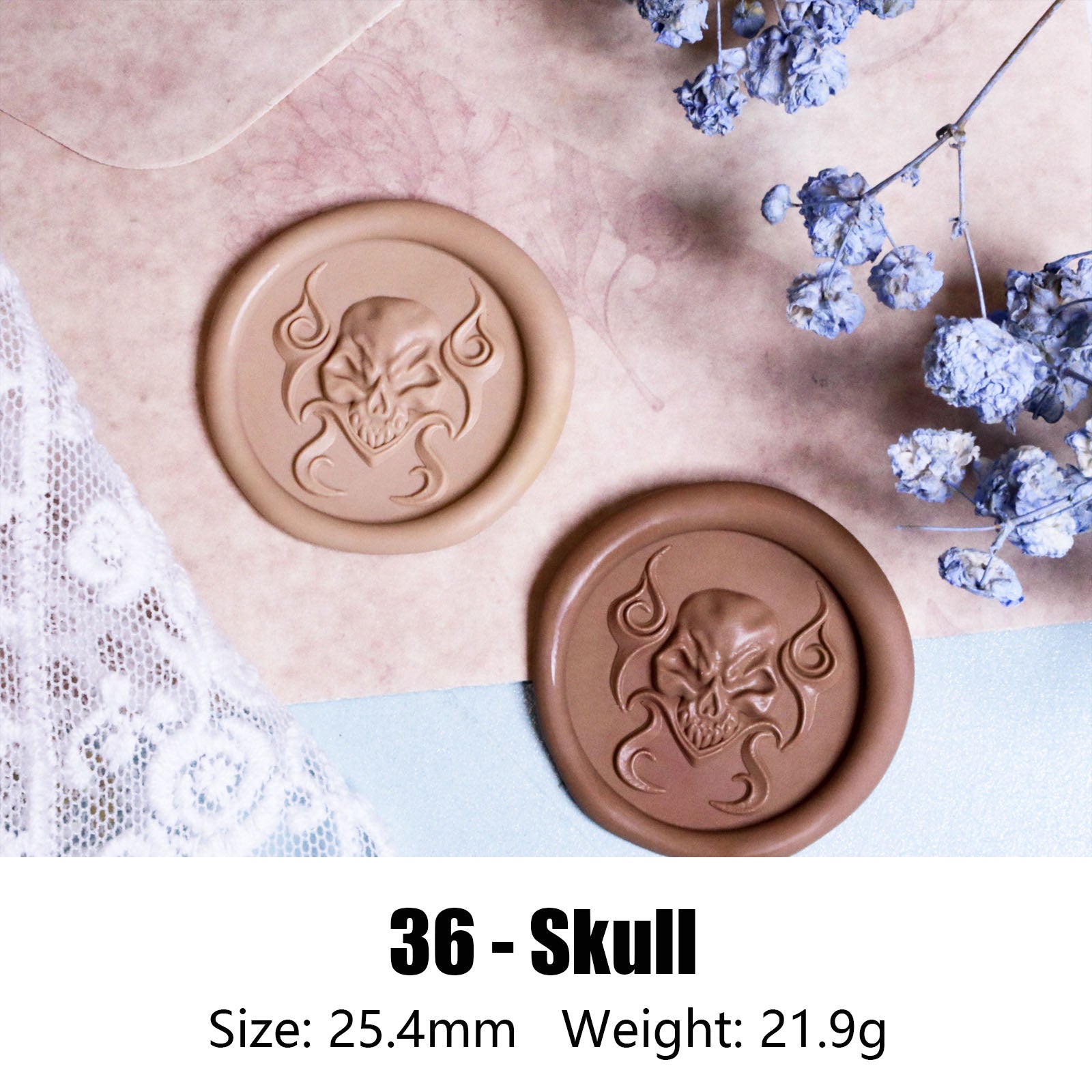 Skulls / Texture / Others Brass Stamps