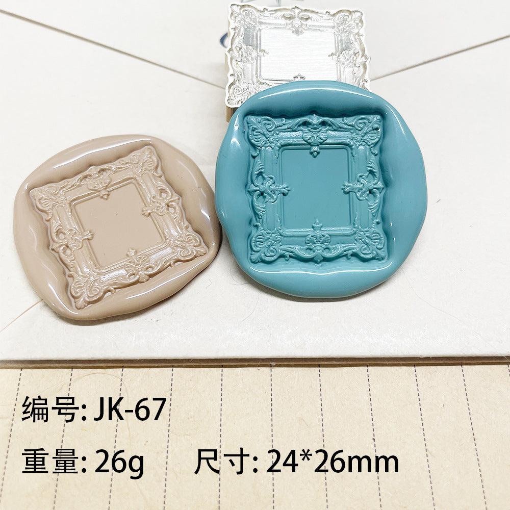 Frame Brass 3D Stamps