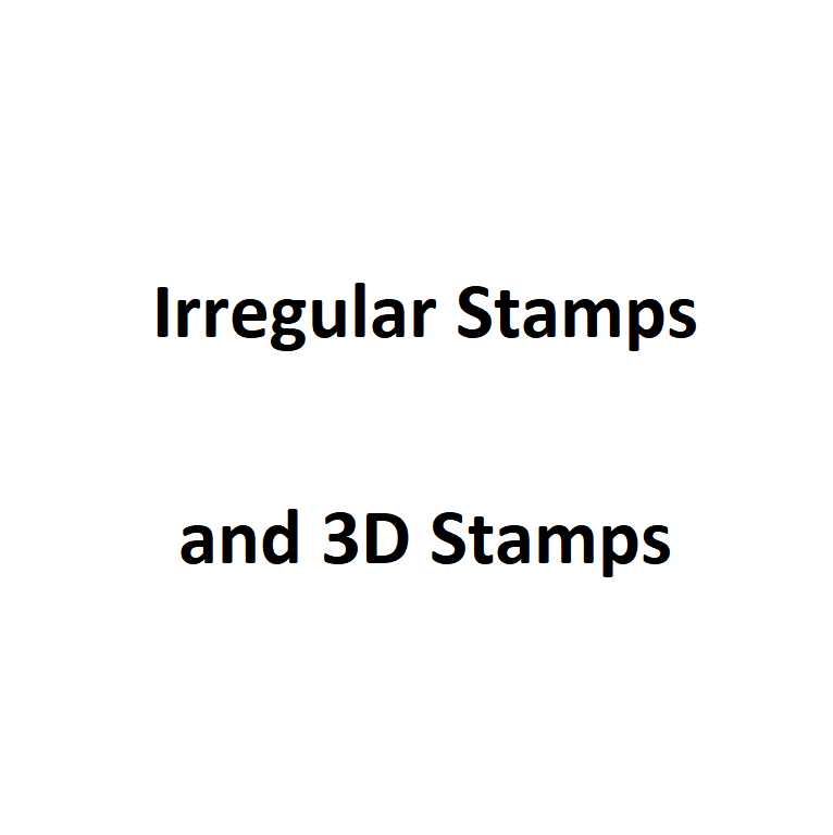 3D and Irregular Shape Stamps Pick on Live