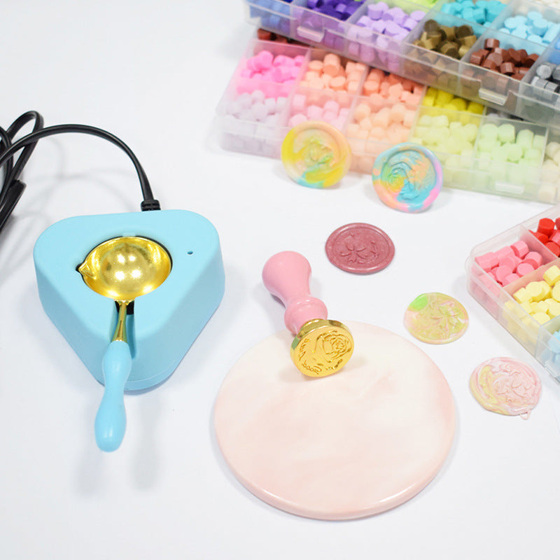 Electronic Sealing Wax Melter Melting Furnace with Spoon